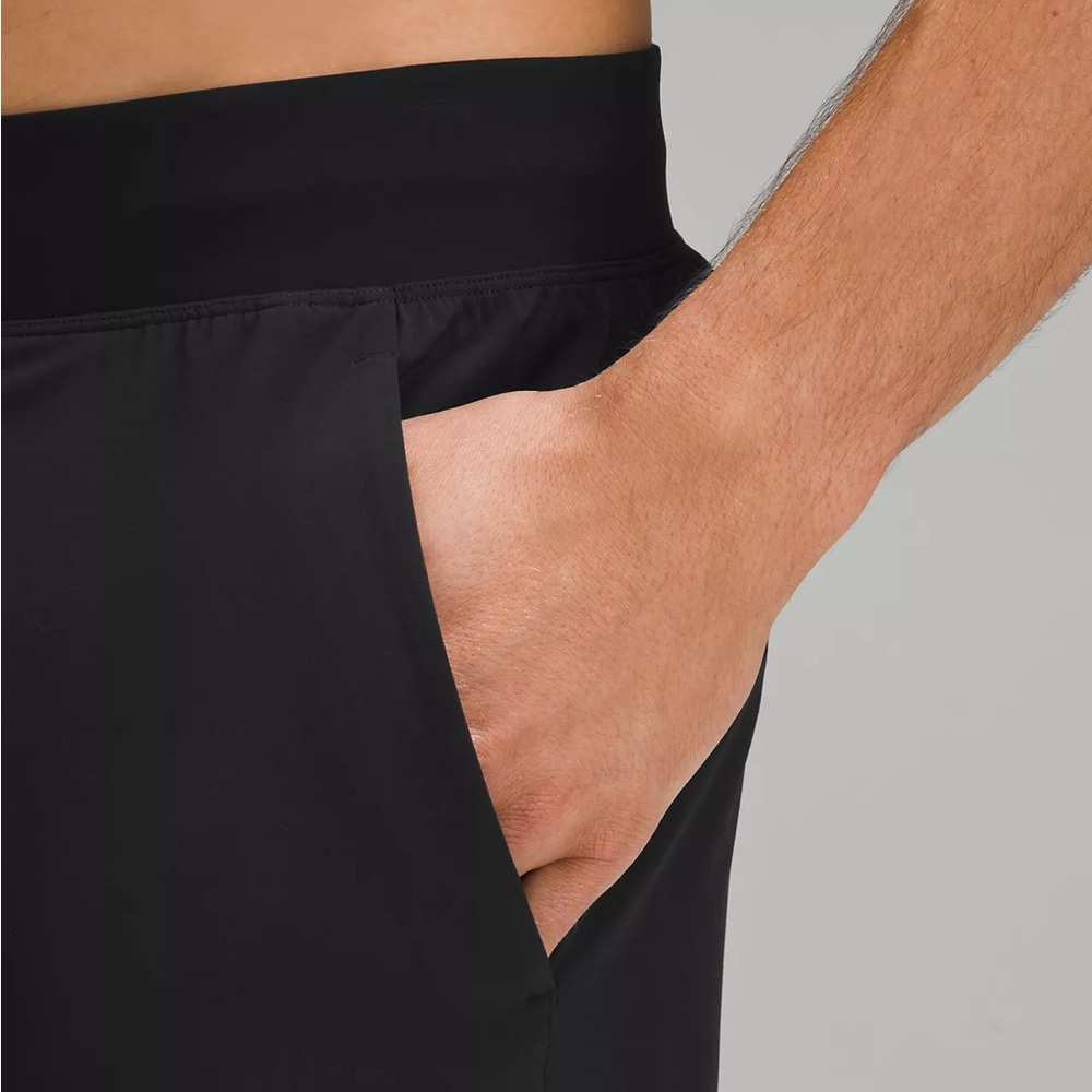 2️⃣for30 Men’s Lululemon T.H.E. 9” True Navy Blue Zippered Running Shorts Lined - Picture 5 of 7